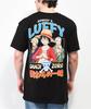 2025 Summer One Piece Animation Brand 100Cotton Group of Three Printed Tshirt for Unisex Casual Short Sleeve Loose Fashion Y2k