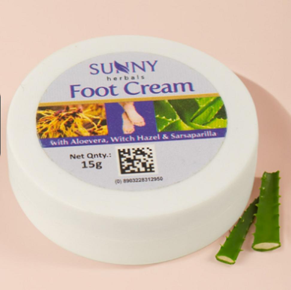 

@ Sunny Herbals Foot Cream 15gm UK262 50%OFF