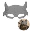 3D-gedruckte Katzenmaske Lustige Wikinger-Katzen-Gesichtsmaske für Maskerade Cosplay Kostüm Halloween Party Zubehör