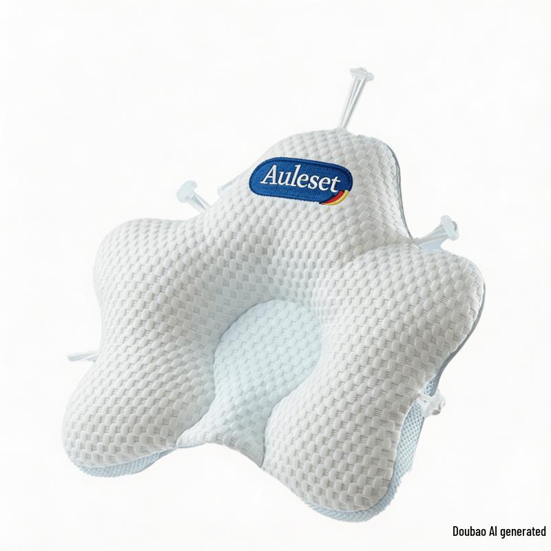 AULESET Baby-Seestern-Formkissen white