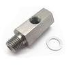 1/8" NPT Oil Pressure Sensor Tee to M12X1.5 Adapter Turbo Supply Feed Line Gauge