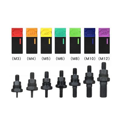 Rivet Nut Tool Manual Mandrels M3-M12 Rivet Nuts Rivetnut Flat Head Insert Nut Metric Threaded Nutsert Bolt Accessories