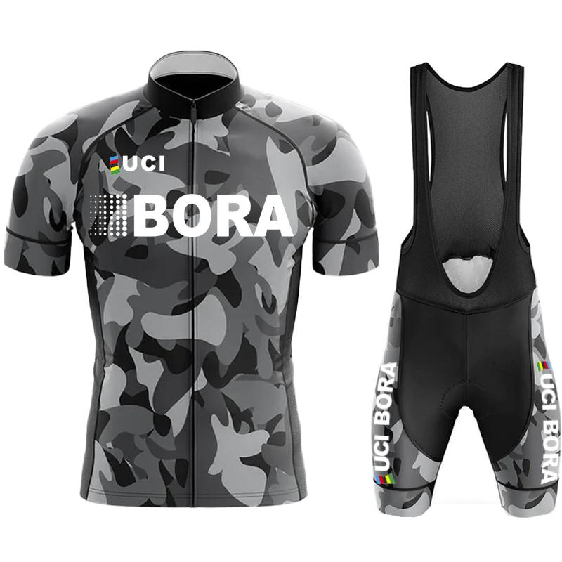 Outdoor Cycling Suit Cycling Clothes  Jersey Men Set Cycle Spring Summer  Bib Uniform Man Men's Suit Road Bike Blouse Sportswear Shorts