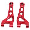 2Pcs RC Car Front Upper Arm Aluminum Alloy Spare Part for MJX 1 16 Remote Control Model 16208 16207 16210 Red