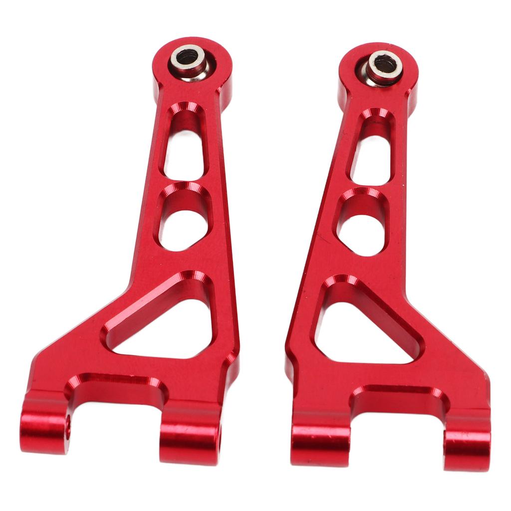 2Pcs RC Car Front Upper Arm Aluminum Alloy Spare Part for MJX 1 16 Remote Control Model 16208 16207 16210 Red