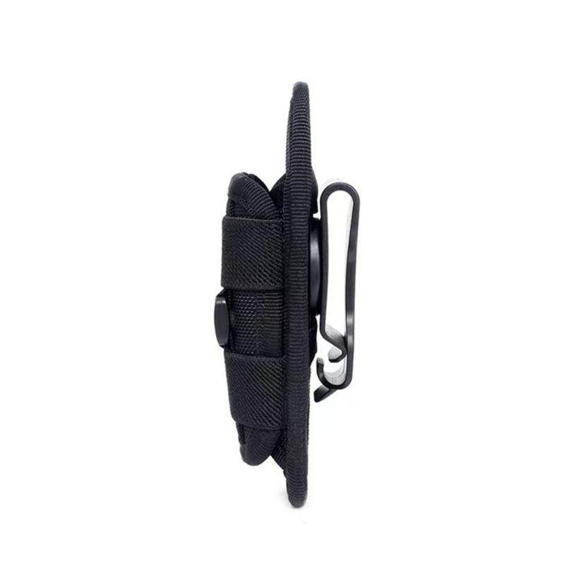 Outdoor Flashlamp Carrying Case Reinforced Locking System Nylon Texture Suitable for Hiking Backpacking Survival Sets