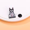 Cartoon cat series brooch personality cute puppy doctor cat nurse medical supplies metal badge