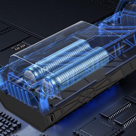 Brushless Turbofan 13W High-Power Motor Lightweight Portable Design High-power Driver Fan Home Office Cooling Fan