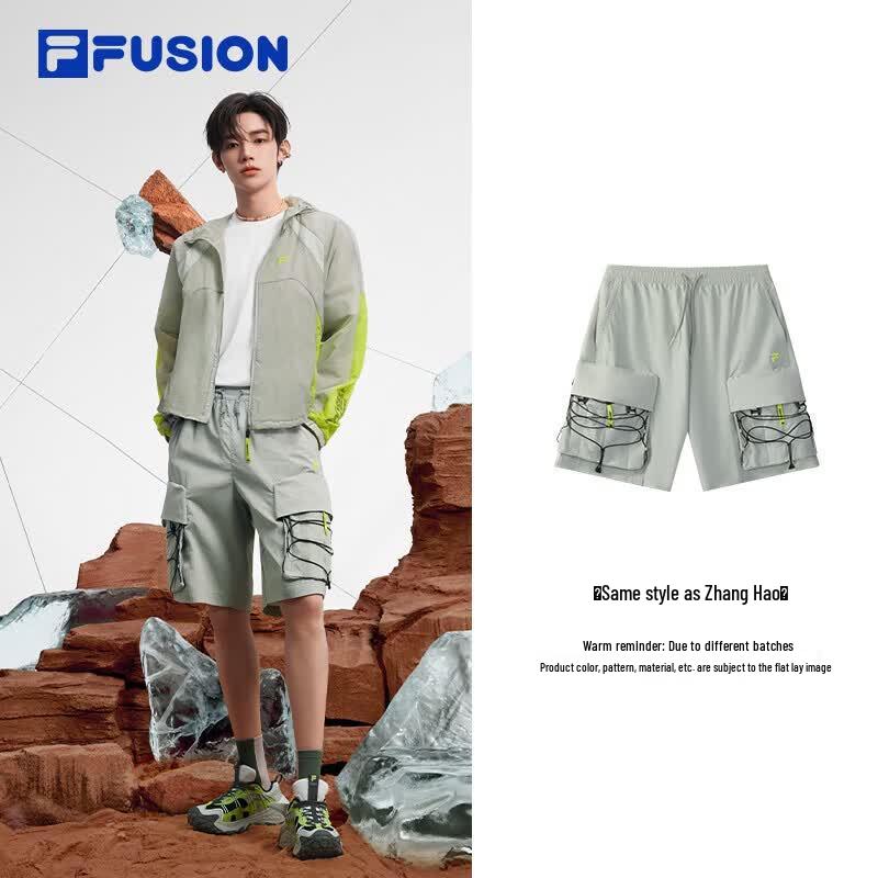 FILA FUSION Men s Zhang Hao Edition Woven Outdoor Shorts XL