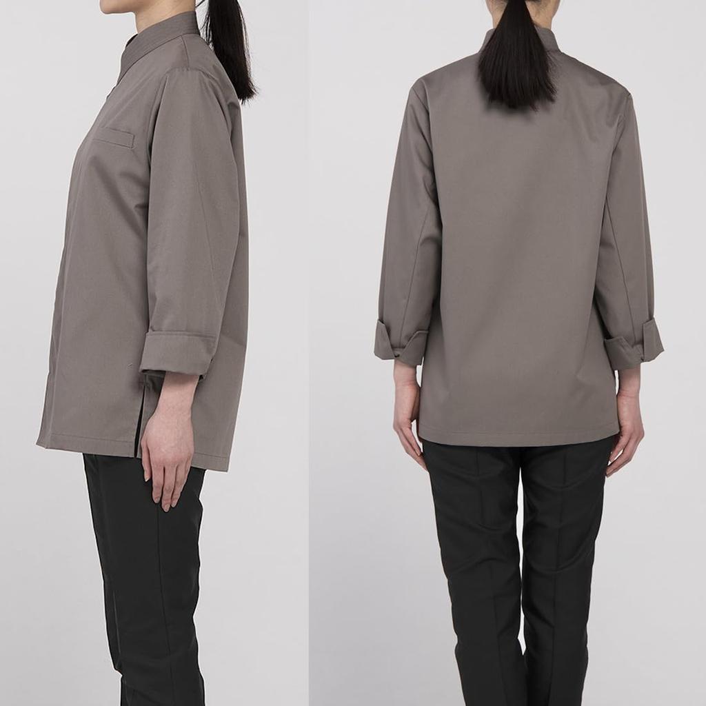 Seven Uniform EA3079-1 Coat/Long Sleeve Navy, Size 4L