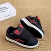 Summer black niche skateboard shoes couple with the same street shot versatile casual retro bread shoes