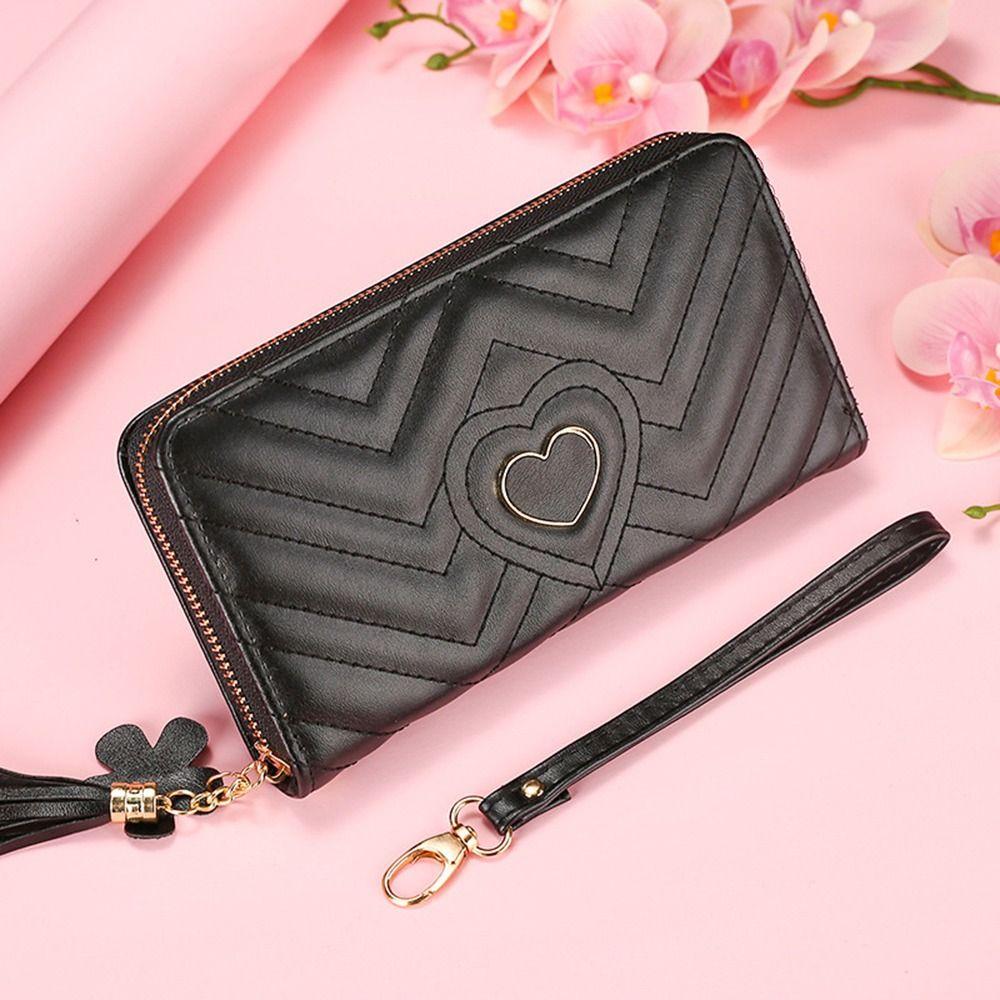 

Кошелек на молнии для монет, кожаный держатель для карт, модные женские сумки