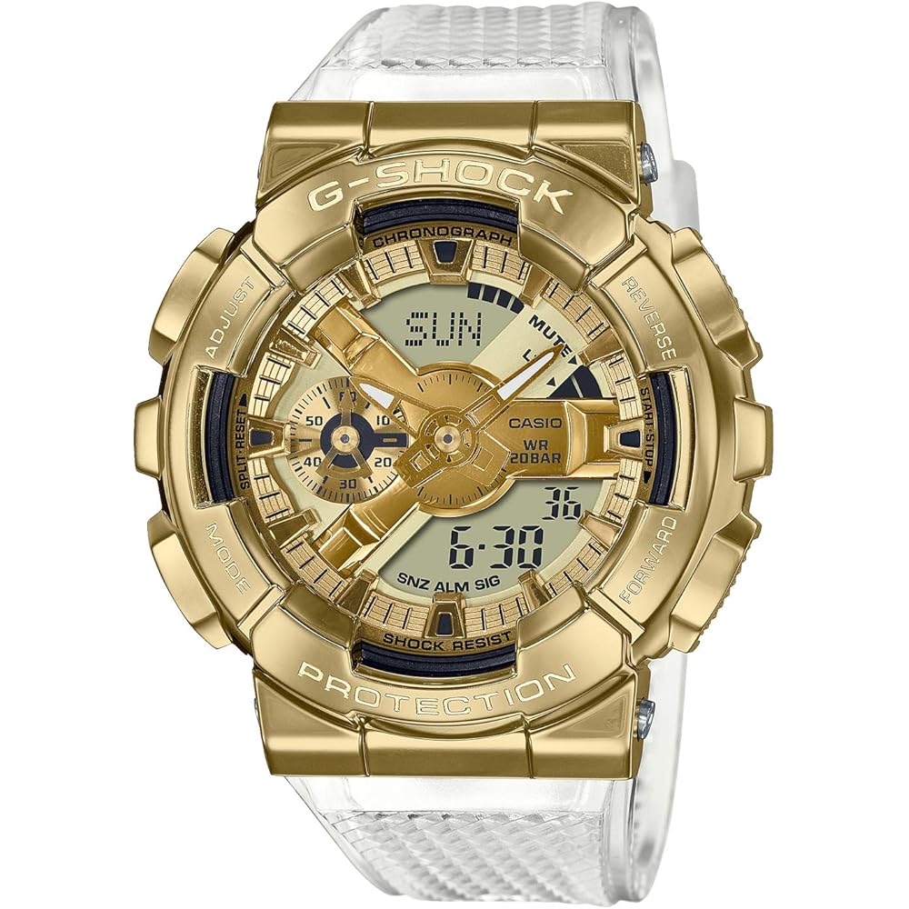 

Casio G-Shock GM-110SG-9AJF Men s Metal Covered Watch Clear