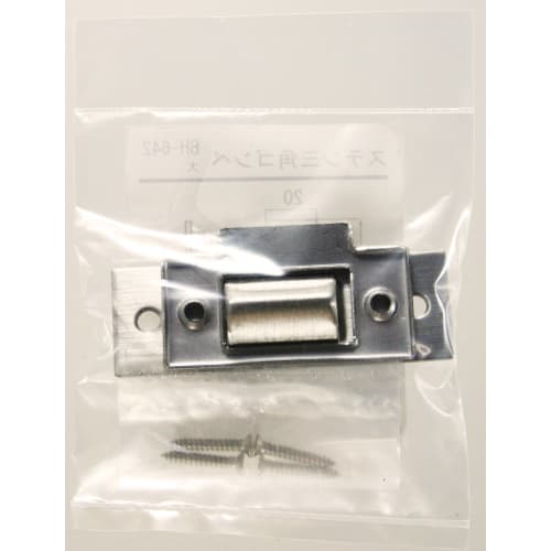 Waki Sangyo Stainless Steel Triangular Gobo, Large, Simple Door Lock, Door Opener, BH-642