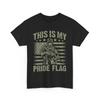 Patriotic Military T Shirt Proud Veteran American Pride Memorial Day