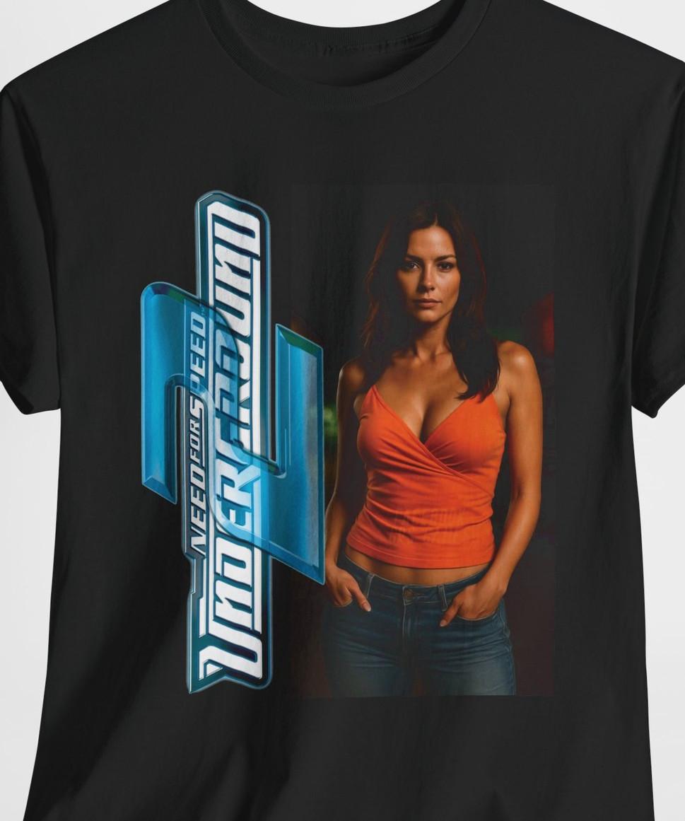 NFS U2 Need for Speed Underground 2 Рубашка Рейчел Ретро Игровые Фанаты Уличных Гонок L