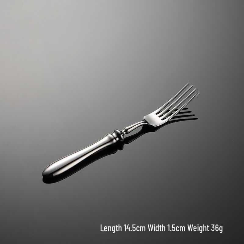 Gourd Handle Stainless Steel Teafork Set
