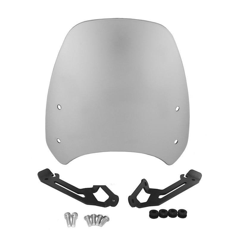 waase For Ducati Scrambler 400 800 2015 2016 2017 2018 2019 2020 2021 Windscreen Windshield Wind Deflector Shield Visor Glass