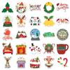 50pcs Waterproof Christmas Cartoon Stickers for Greeting Cards and DIY Journals