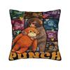 Punch Monkey Pillow Cover Soft Cushion Cover Morden Pillow Case For Wedding Party Home Decor