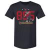 Alexander Ovechkin Washington Capitals 500er Level 900. Karriereziel TriBlend T-Shirt Marineblau Kurzarm Weiches Vintage T-Shirt