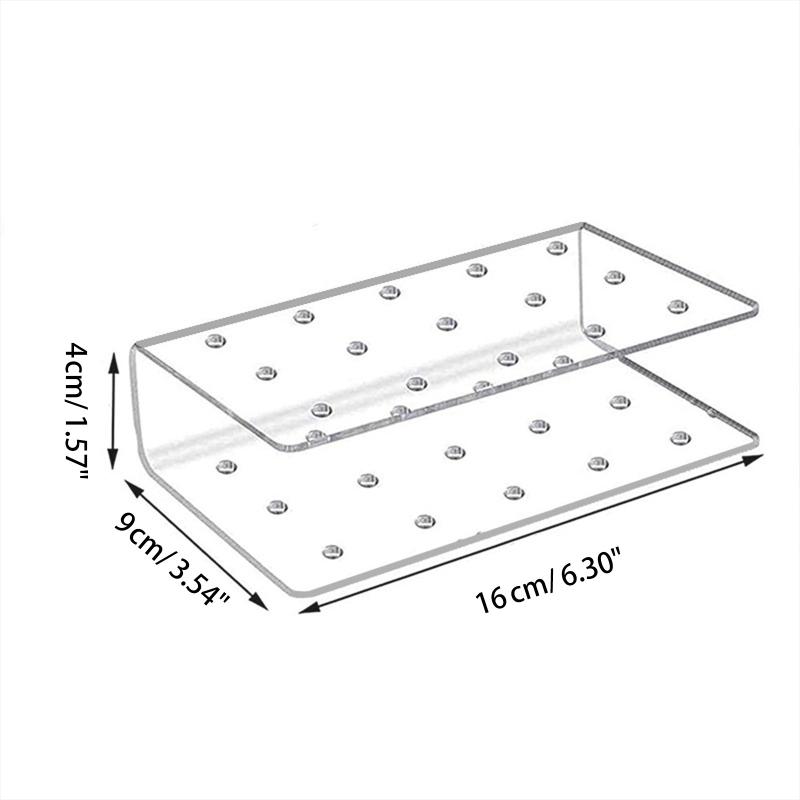 Clear Acrylic Lollipop Holder 15 Hole Durable Candy Support Holders Supplies for Chocolate Stick Cake Shopping Mall
