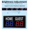 Wireless LED Digital Scoreboard 4-Digit Mini Electric Scoreboard  Basketball