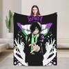 Yoru Chainsaw Man Japanese Manga Blankets Soft Pattern Plush Throw Blanket For Girls Boys Outdoor Flannel Bedspread Bed Cover