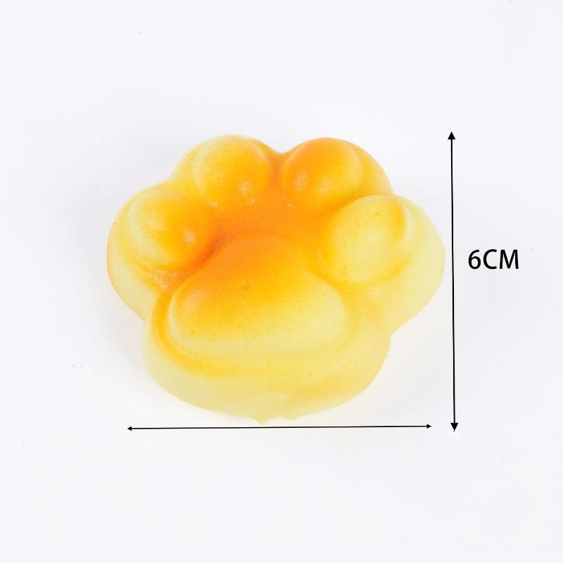 Simulation Food Slow Rebound Squeeze Toy 1Pcs Soft PU Bread Donut Cake Design Stress Reliever for Office Workers Anxiety Reduction