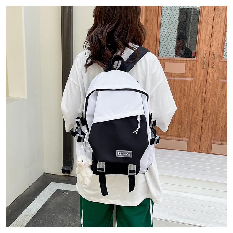 Schoolbag1011 school season new schoolbag female Korean version high school college student backpack campus girl backpack without pendant