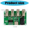 USB2.0 Splitter 4 in 1 USB C Splitter USB2.0 Splitter Adapter USB Extender Docking Station Module for PC Keyboards