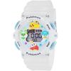 Sun Flame J-AXIS Digital Watch with EL Backlight, Calendar, Stopwatch for Kids Unisex Clear