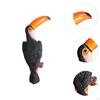 Garden Toucan Tree Hugger Wall Hanging Decor Creative Resin Ornament for