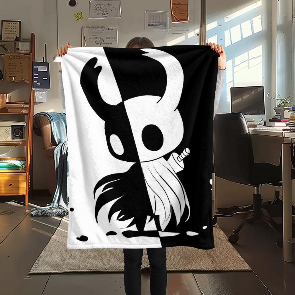 Hollow Knight Print Flannel Blanket, High quality Comfortable for All Seasons, Home Decor, Warmth and Comfort, Perfect for Christmas Gifts41