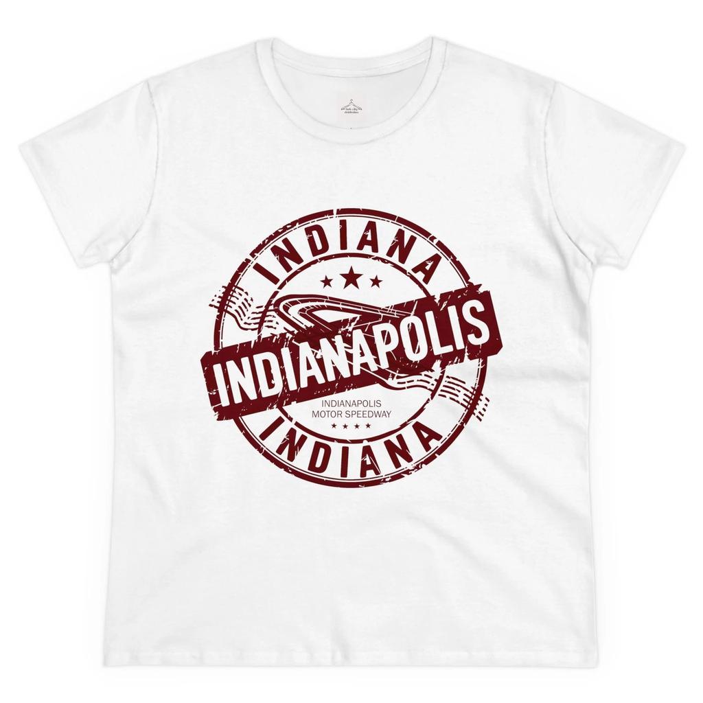 Indianapolis Motor Speedway Cotton Tee, Vintage Indiana Shirt, Racing Lovers