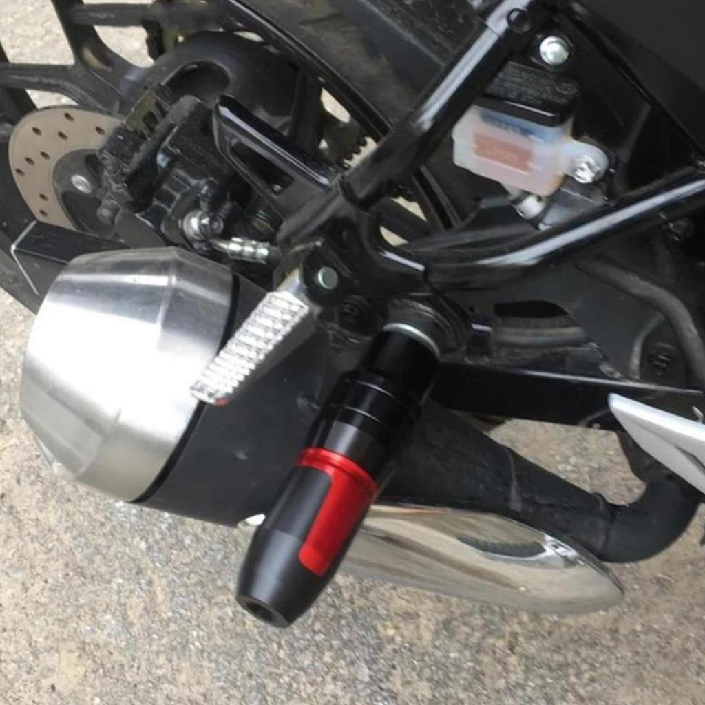 For NX400 nx400 nx 400 2024 CNC Accessories Frame Frame Slider Fall Under Exhaust Slider Pad Engine Slider (Titanium)