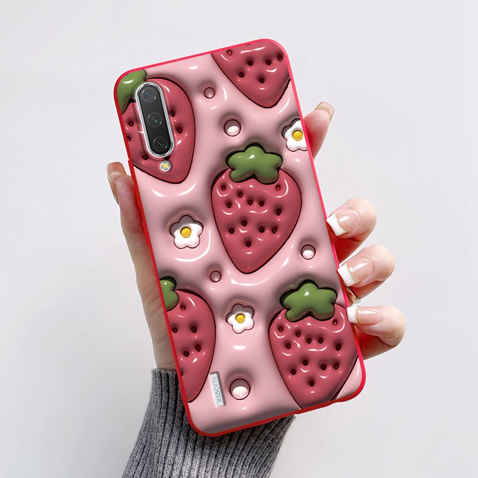 Für Xiaomi Mi 9 Hülle Mi 9 Lite Rückseite Cartoon Dünn Weiches Silikon Funda für Xiaomi Mi 9 SE Mi9 Mi 9Lite Mi 9SE Stoßfest Capa