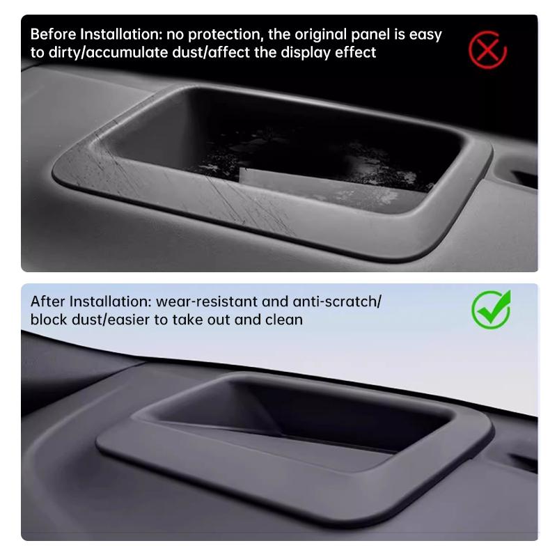 For Leading Ideal LI LiXiang L6 L7 L8 L9 2022 2023 2024 HUD Protective Frame Instrument Panel Interior Decoration Fit L67/8/9