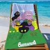 Cartoon B-Barbapapa-S Towel Sports Quick Dry Travel Camping Gear Sandproof Soft Light Large Beach Towel