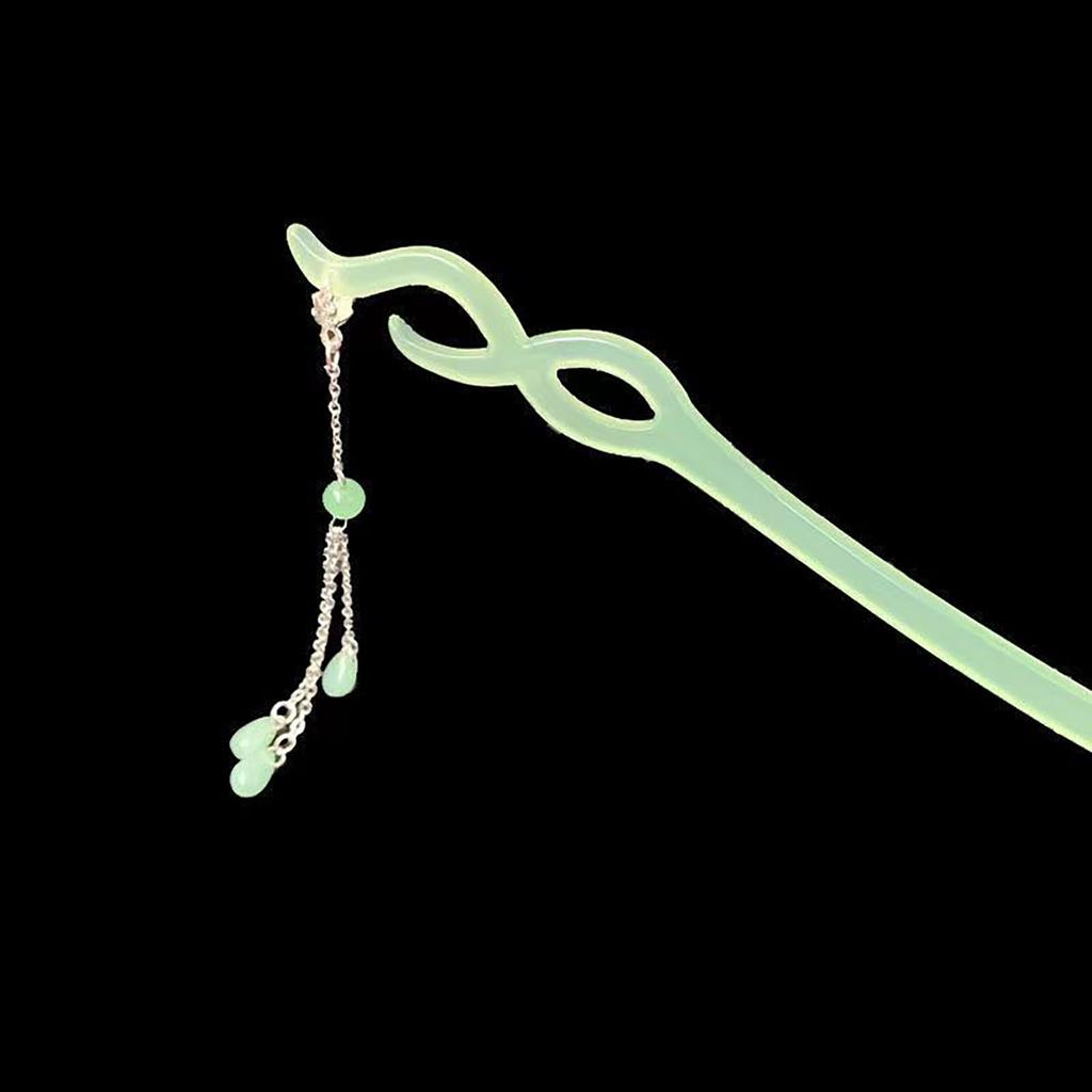 Hanfu Chinese Tassel Hairpin Handmade Retro Hair Stick Ancient Style Hair Clip For Woman Chinese Cloth Cheongsam Hair Accessory