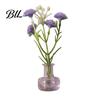 Space-saving Plant Container 1/8/10Pcs Vertical Greenery Vase Magnetic Mini Clear Glass Propagation Planter with Faux Flowers Dorm Room Decor Office