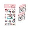 [Back To School] Kakao Friends Apeach Clear Sticker Set - 7 Pack Bundle