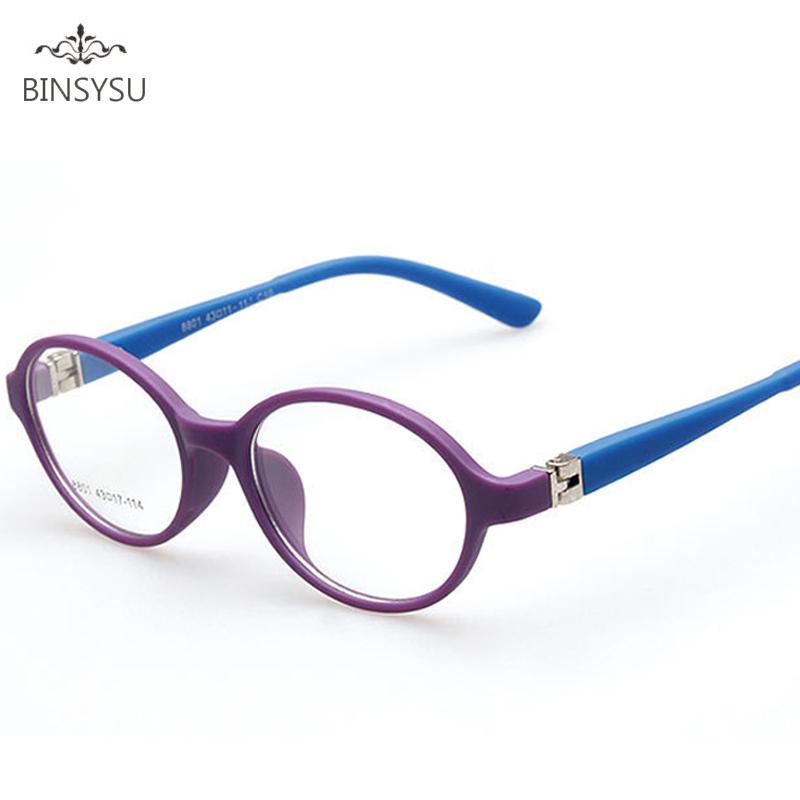 Kids Frames Eyewear Optical Eyeglasses Round Glasses For Children Boys Girls Prescription Lens Infantil Tr 8801
