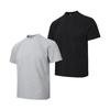Men's T-shirt, Short-sleeved, Casual Sports Style, Crew Neck Short-sleeved for Men Daily Wear Solid Color Cotton Poly Crew Neck T-shirt for Men