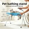 Foldable Pet Bath Stand Hands‑Anti‑Escape Grooming Hammock Dog Washing Care