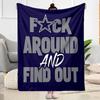 Dallas Blanket Soft & Cozy Perfect for Couch Bedding Bed for All Occasions Warmthful Decor Birthday Christmas Gift Blanket
