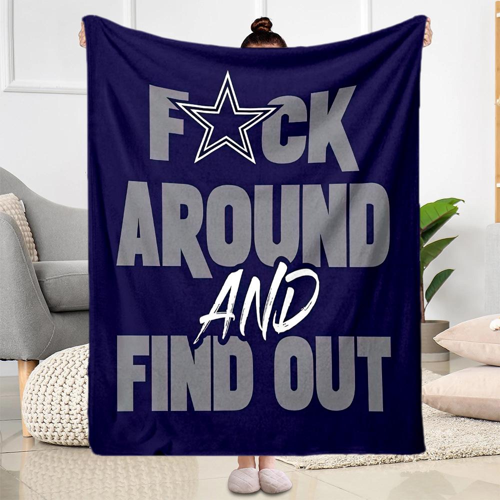 Dallas Blanket Soft & Cozy Perfect for Couch Bedding Bed for All Occasions Warmthful Decor Birthday Christmas Gift Blanket