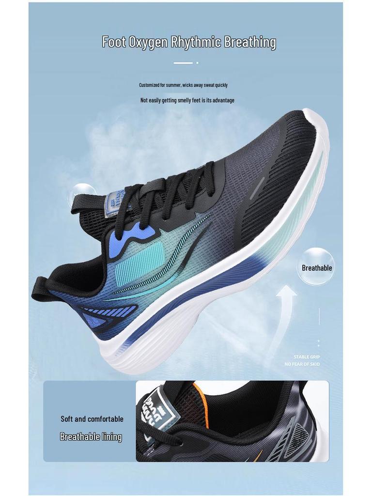 Ανδρικά 2025 Φθινοπωρινά Ελαφριά Διχτυωτά Αντιολισθητικά Αθλητικά Παπούτσια Τρεξίματος