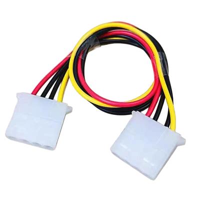 IDE 4PIN Molex Power Cable Big 4Pin Female To 4 Pin Female Convert Adpater Extend Wire for PC Hard Drive Optical Drive Cord