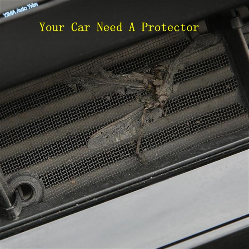 Stainless Steel + Plastic Car ect Screening Mesh Front Grille ert Net Cover For Changan Lamore 2024 2025 Accessories
